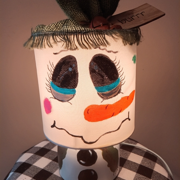 Snowman Lamp - Picture 11 of 11